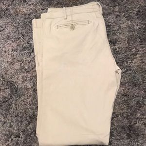 American eagle tan work trousers size 10
